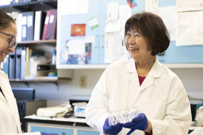 Jean Chen Shih has been with USC’s pharmacy school for 48 years. (Photo/Courtesy of the USC Alfred E. Mann School of Pharmacy and Pharmaceutical Sciences)